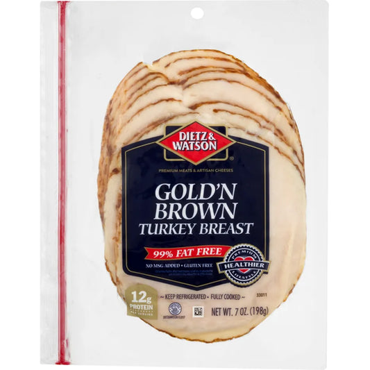 Dietz & Watson Gold'n Brown Turkey Breast 7oz