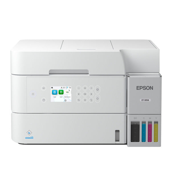 Epson EcoTank ET-3958 Wireless All-in-One Color Supertank Printer, White*