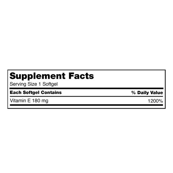 Kirkland Signature Vitamin E 400 IU, 500 Softgels
