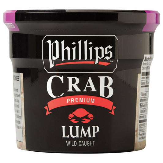 Phillips Lump Wild Caught Premium Crab Meat, 16 oz