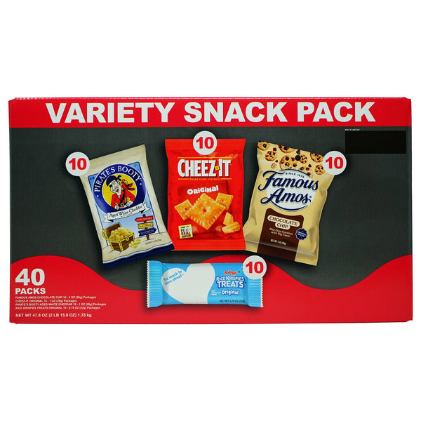 Variety Snack Pack, 40-count