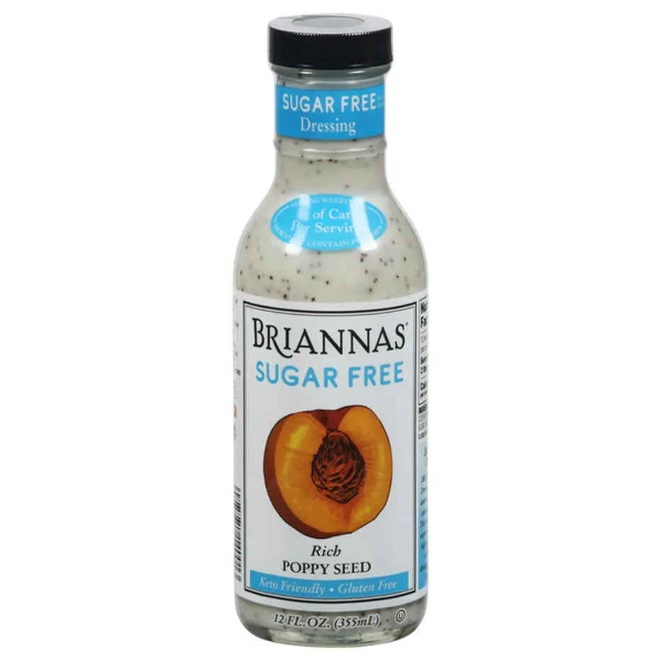 Briannas  Sugar Free Poppy Seed 12oz