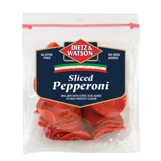 Dietz & Watson Sliced Pepperoni - 6oz