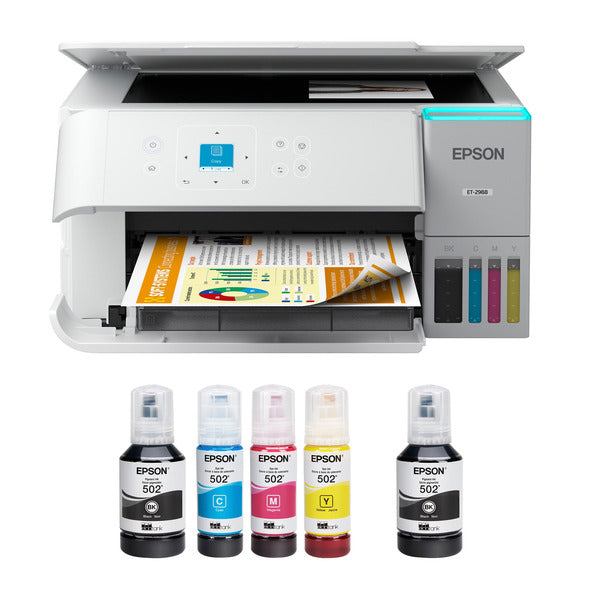 Epson EcoTank ET-2988 Wireless SuperTank Printer - White*