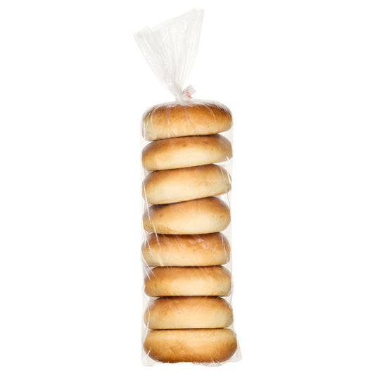 Kirkland Signature Plain Bagels, 8-count