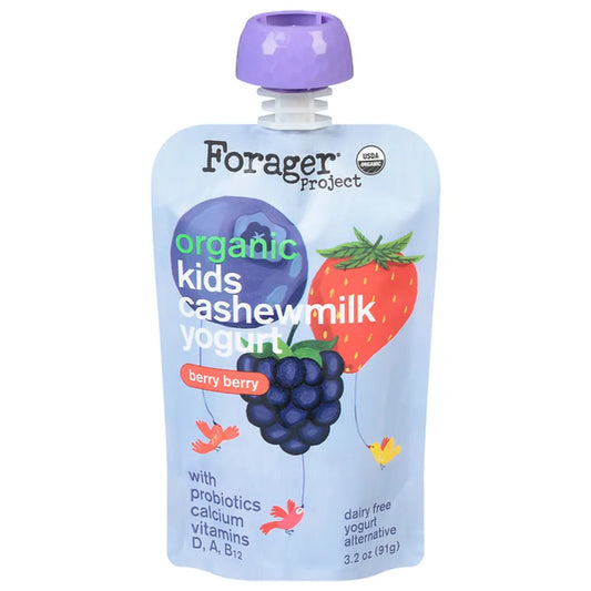 Forager Project Kids Organic Cashewmilk BerryBerry Yogurt, 3.2 oz