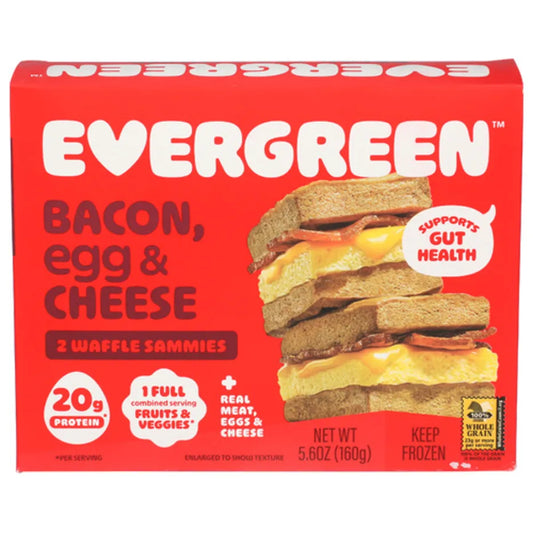 EVERGREEN - Bacon, Egg & Cheese Waffle Sammies