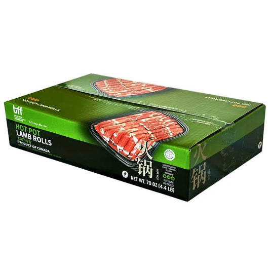 Hot Pot Halal Lamb Rolls, 4.4 lbs
