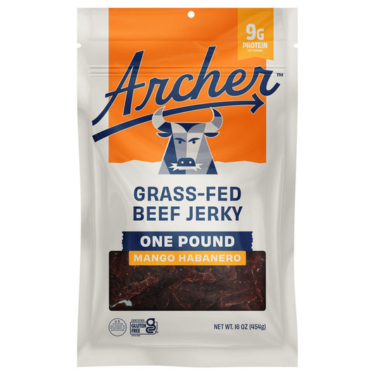 Country Archer Mango Habanero Beef Jerky, 16 oz