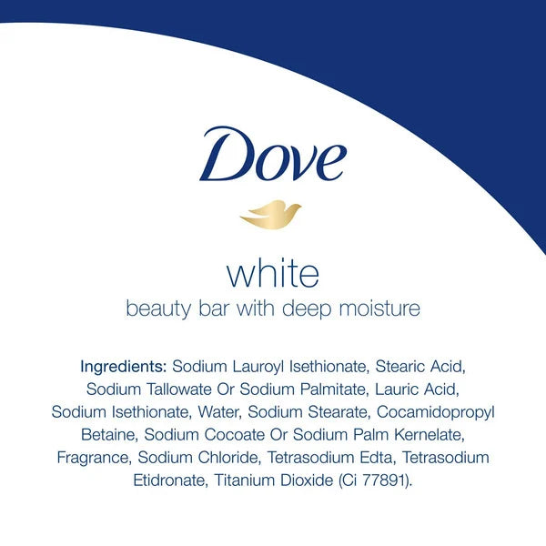 Dove Moisturizing Beauty Bar Soap Original, 3.75 oz, 16 Count