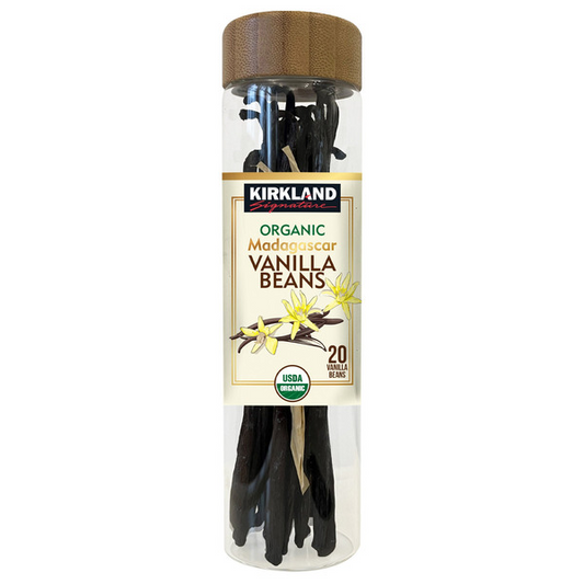 Kirkland Signature Organic Madagascar Vanilla Beans, 20ct