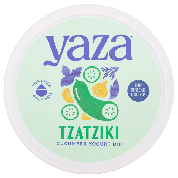 Yaza Cucumber Tzatziki Yogurt Dip, 32 oz
