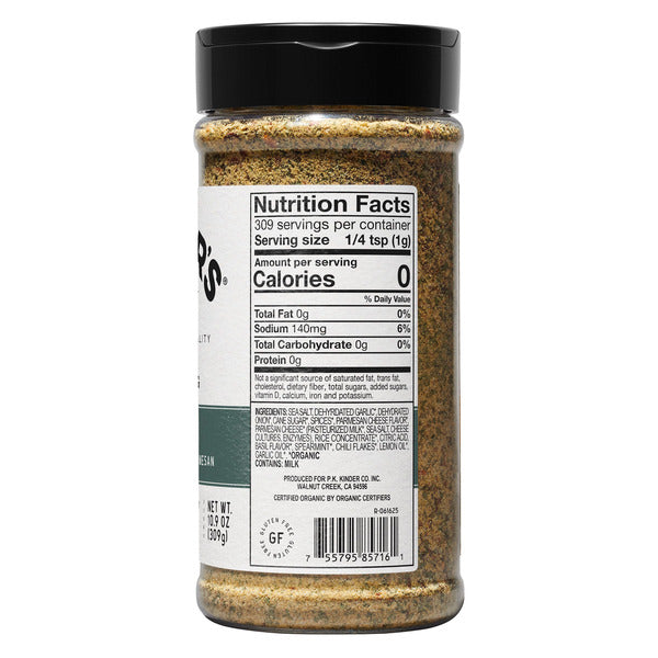 Organic Kinder's Chicken Pesto Seasoning, 10.5 oz