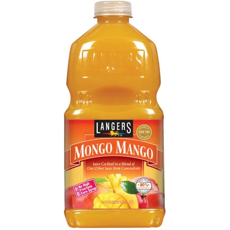 Langers Mongo Mango Juice, 64 oz