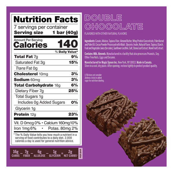 Magic Spoon Protein Bars, 1.4 oz, 14-count