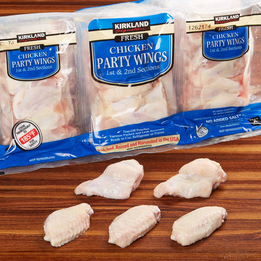 Kirkland Signature Fresh Chicken Party Wings ($2.79/lb)