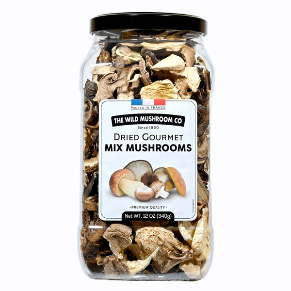 The Wild Mushroom Co Dried Gourmet Mix Mushrooms, 12 oz
