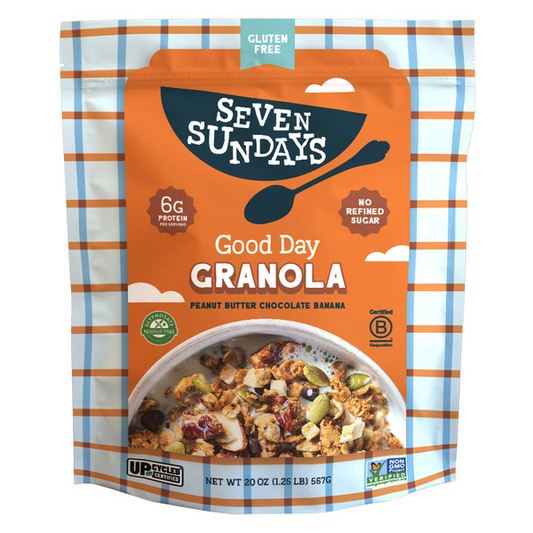 Seven Sundays Peanut Butter Chocolate Protein Granola, 20 oz