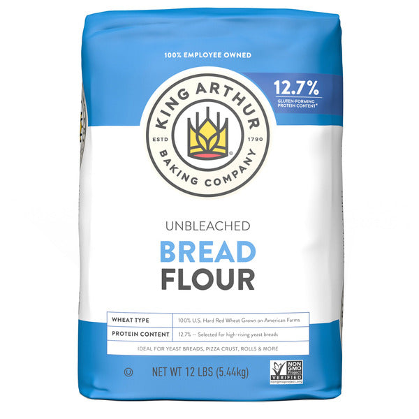 King Arthur Unbleached Bread Flour, 12 lbs
