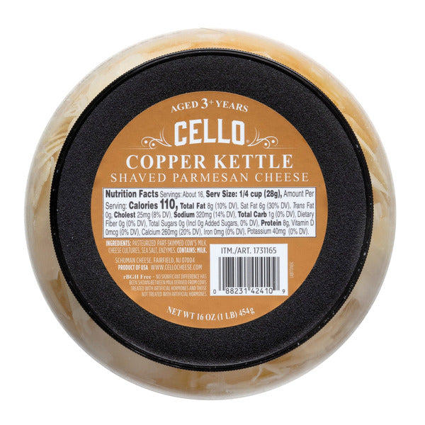 Copper Kettle Shaved Parmesan, 16 oz