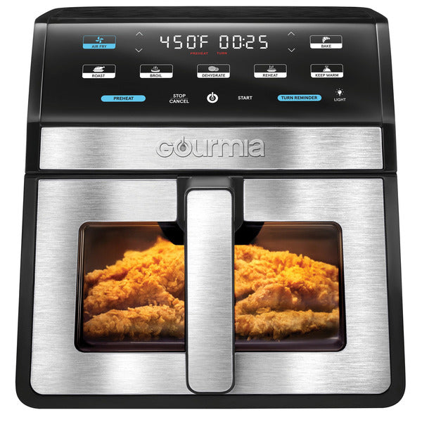 Gourmia 8-Quart Digital Air Fryer with Window & Light*