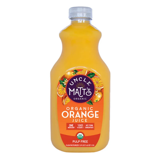 Uncle Matt's Organic Pulp Free Orange Juice 52 fl oz