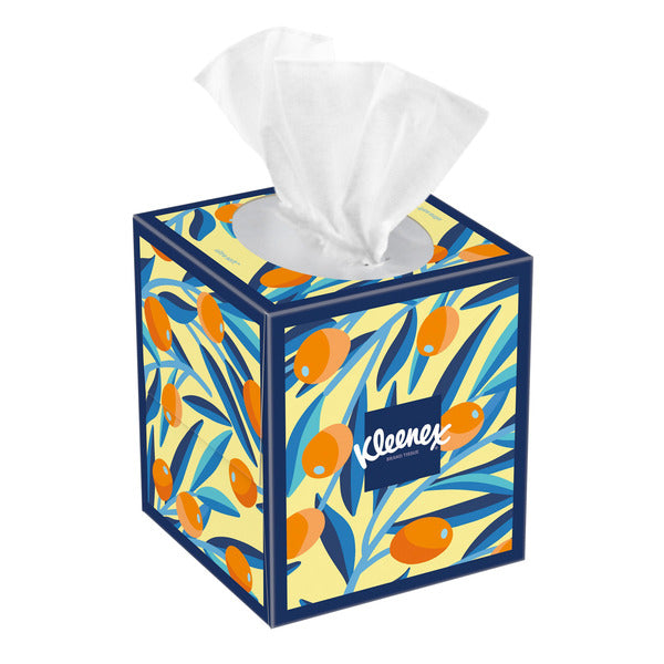 Kleenex Ultra Soft Facial Tissue, 3-Ply, 85-count, 12-pack