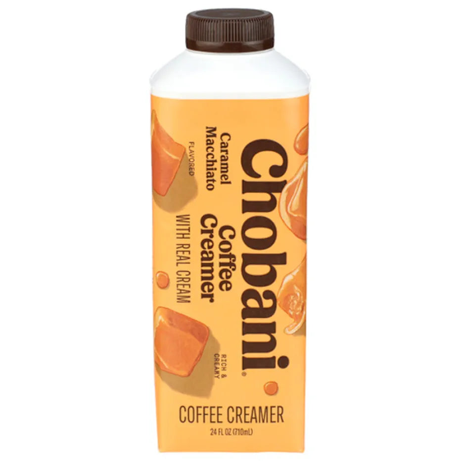 Chobani Coffee Creamer Caramel Macchiato, 24 oz