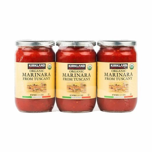 Kirkland Signature Organic Tuscan Marinara, 24 oz, 3-count