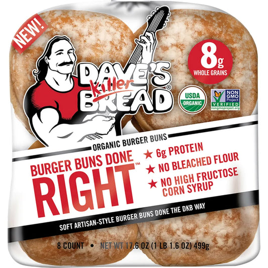 Dave's Killer Bread - BURGER BUNS DONE RIGHT