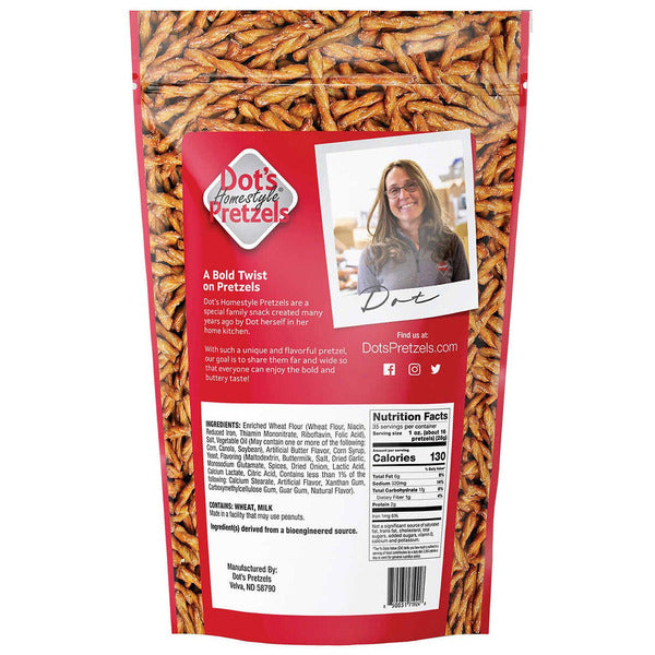 Dot’s Homestyle Pretzels, Original Seasoned Pretzel Twists, 35 oz