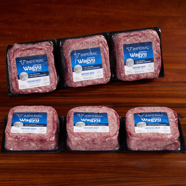 American Wagyu Ground Beef, 1 lb, 3-count