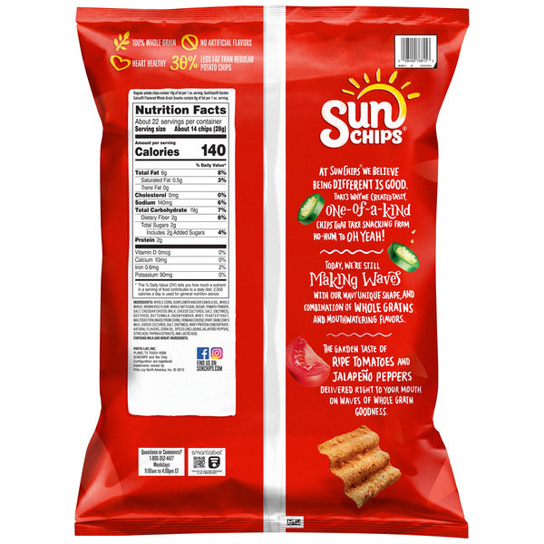 Sunchips Garden Salsa Chips, 21.6 oz