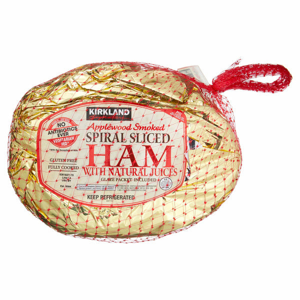 Kirkland Signature Antibiotic Free Spiral Ham ($3.29/lb)