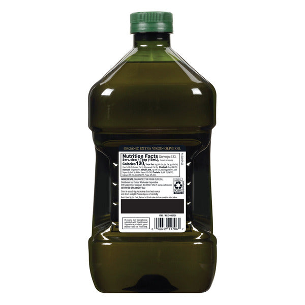 Kirkland Signature, Organic Extra Virgin Olive Oil, 2 L – Veruca