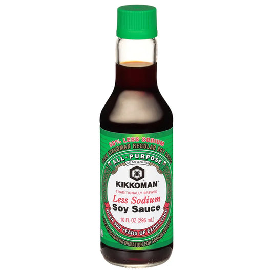 Kikkoman Less Sodium Soy Sauce 10 FL oz