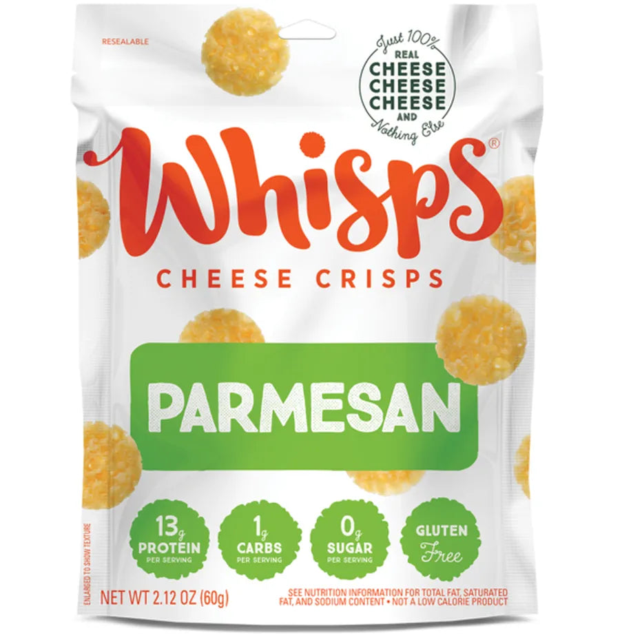 Whisps Parmesan Cheese Crisps, 2.12 oz