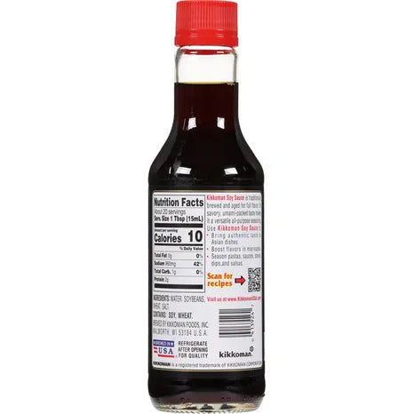 Kikkoman All Purpose Soy Sauce, 10 oz