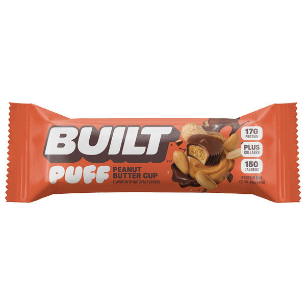 BUILT Puff Protein Bars, Variety Pack, 1.41 oz, 14 ct