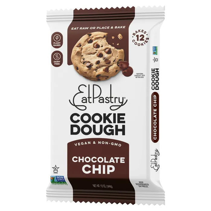 EatPastry Chocolate Chip Cookie Dough 12 oz