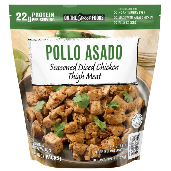 On The Street Foods Pollo Asada, 16 oz, 2-count