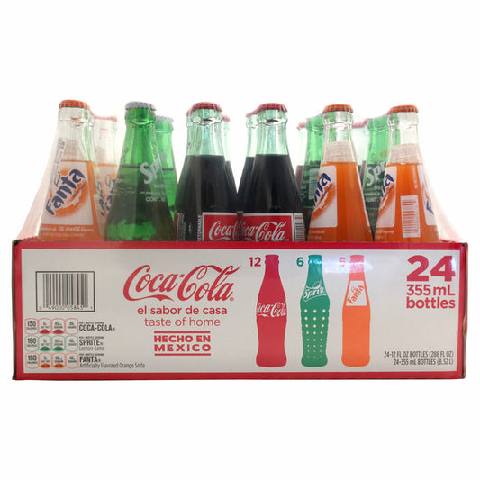 Coca-Cola Fiesta, Variety Pack, 12 fl oz, 24-count