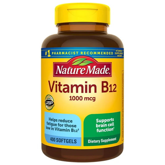 Nature Made Vitamin B12 1000 mcg, 400 Softgels