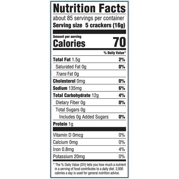 Nabisco Original Premium Saltine Crackers, 12 pack, 48 oz
