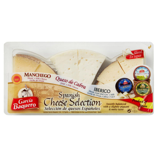 Garcia Baquero Spanish Cheese Selection, 3-count