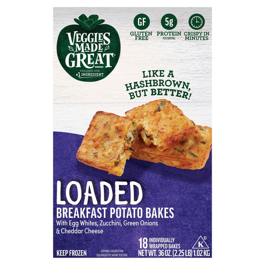Veggies Made Great Loaded Breakfast Potato Bakes, 18-count