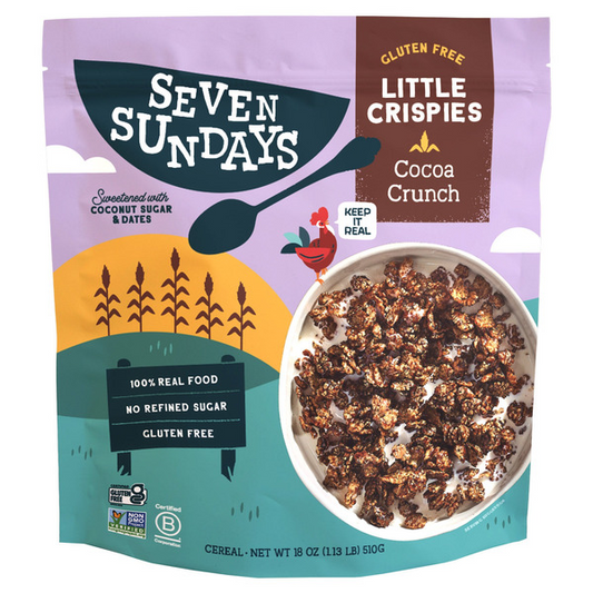 Seven Sundays Cocoa Crunch Little Crispies Cereal, 18 oz