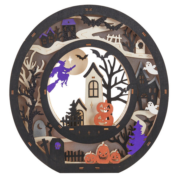BOO Wooden Light Up Letters, Set of 3