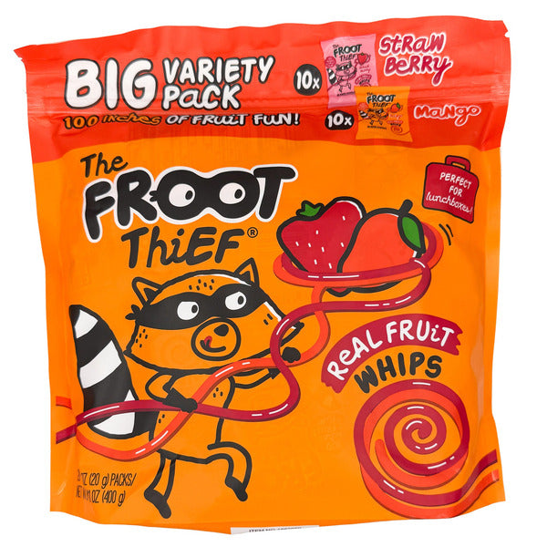 Froot Thief Fruit Whips, 0.7 oz, 20-count