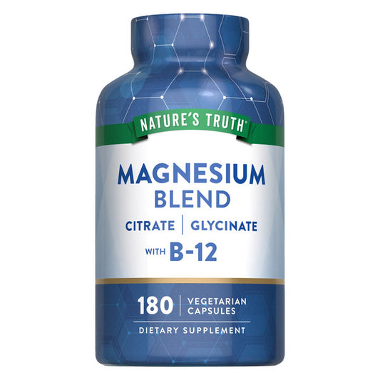 Nature’s Truth Magnesium Blend, 250 mg, 180 Vegetarian Capsules